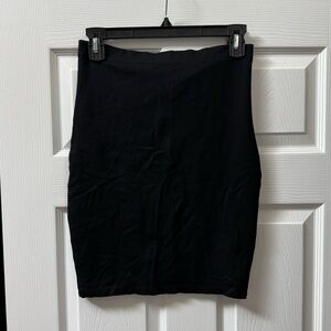 Seraphine Black Maternity Skirt